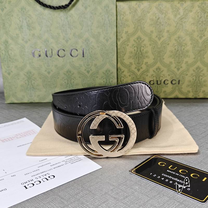 Gucci belt 38mmX90-125cm lb (23)