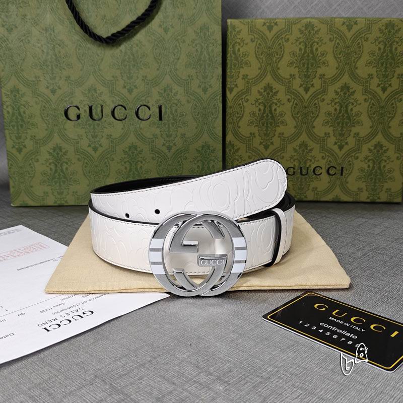 Gucci belt 38mmX90-125cm lb (23)