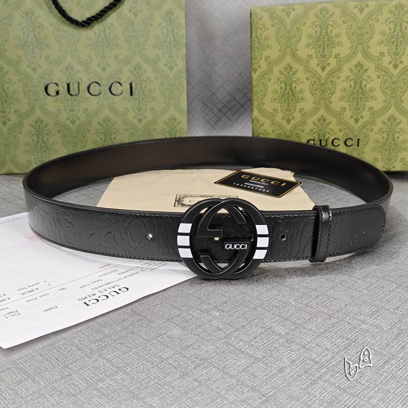Gucci belt 38mmX90-125cm lb (24)