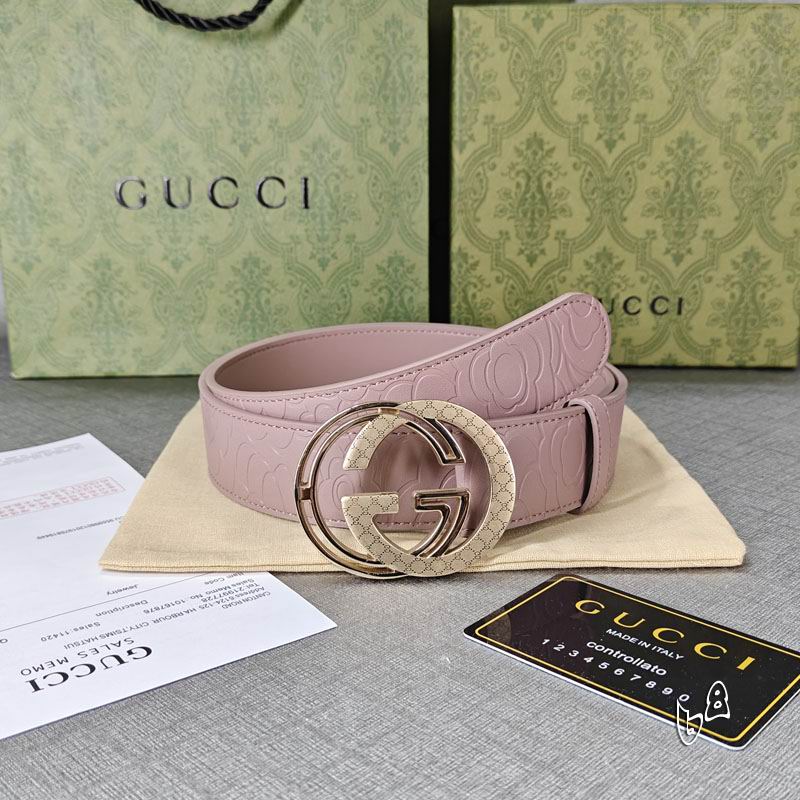 Gucci belt 38mmX90-125cm lb (26)