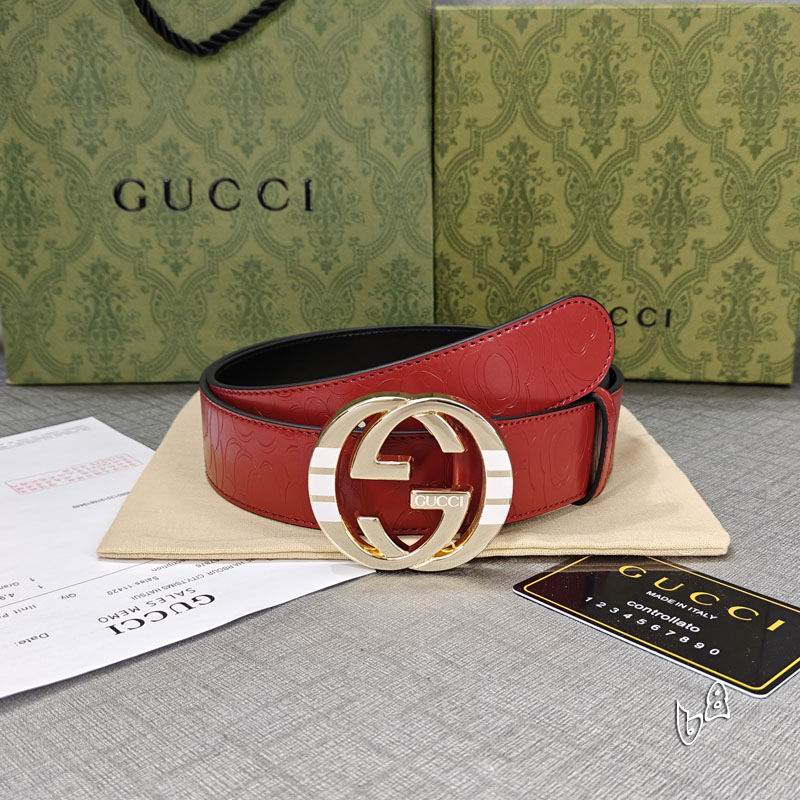 Gucci belt 38mmX90-125cm lb (29)
