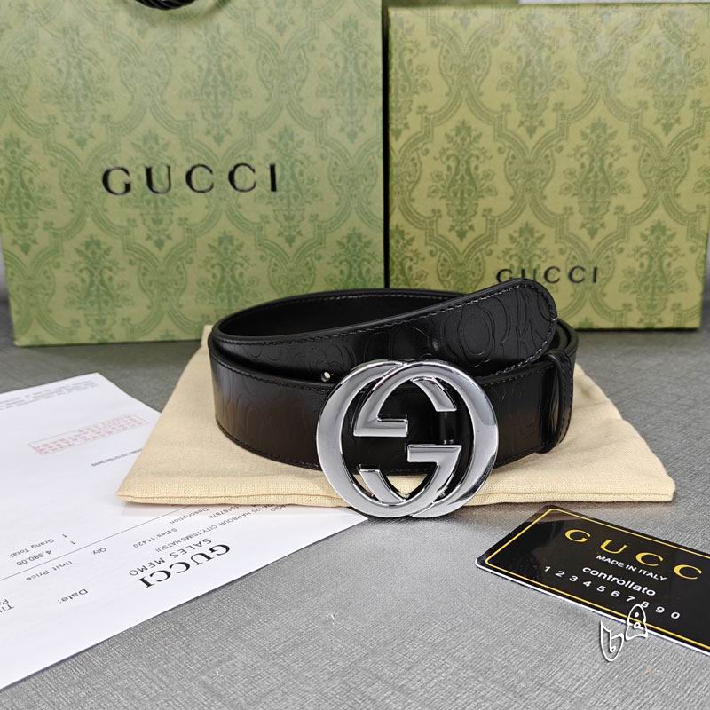 Gucci belt 38mmX90-125cm lb (3)