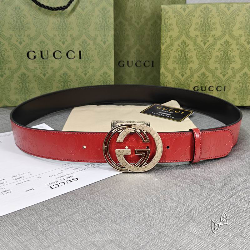 Gucci belt 38mmX90-125cm lb (30)