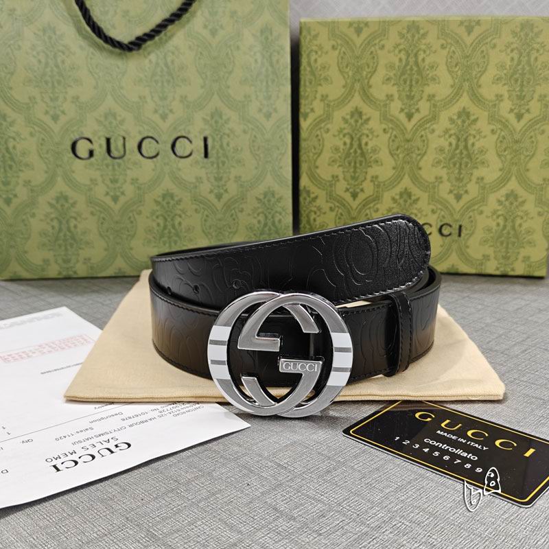 Gucci belt 38mmX90-125cm lb (32)