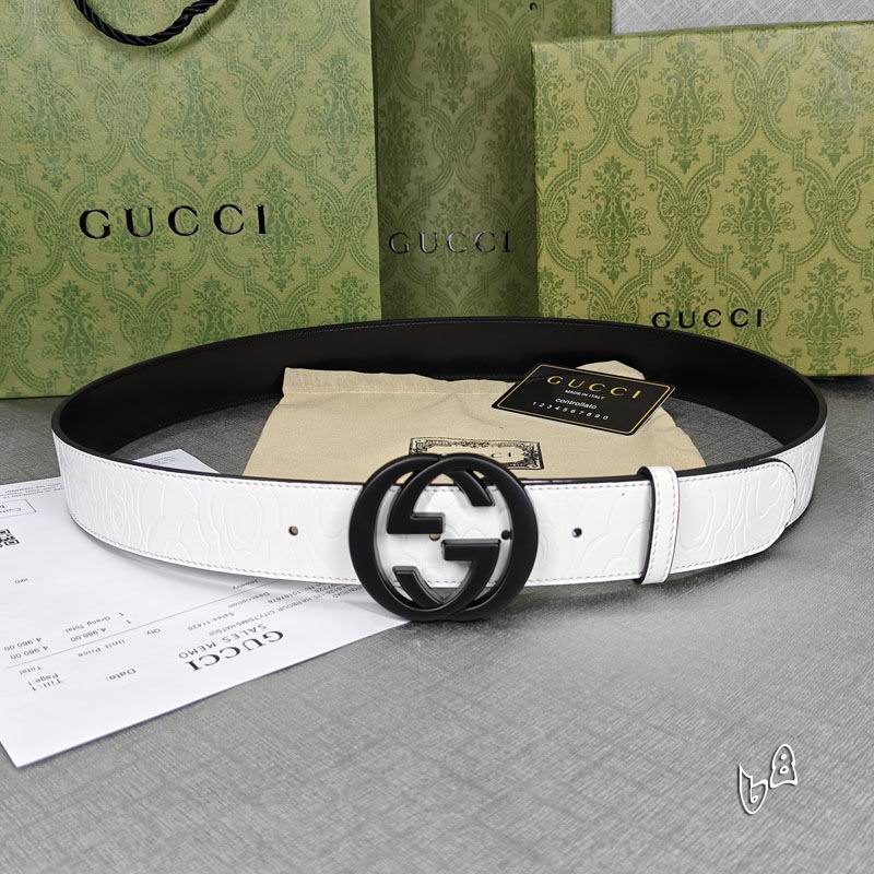 Gucci belt 38mmX90-125cm lb (4)