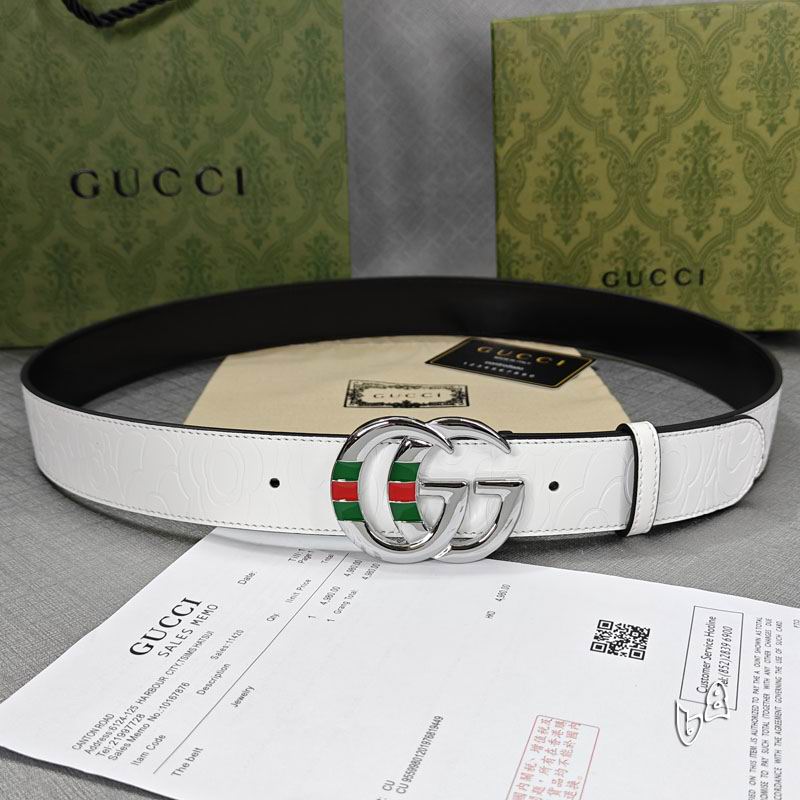 Gucci belt 38mmX90-125cm lb (4)
