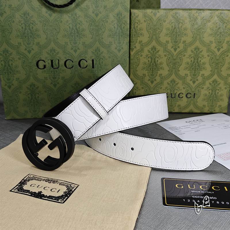 Gucci belt 38mmX90-125cm lb (5)