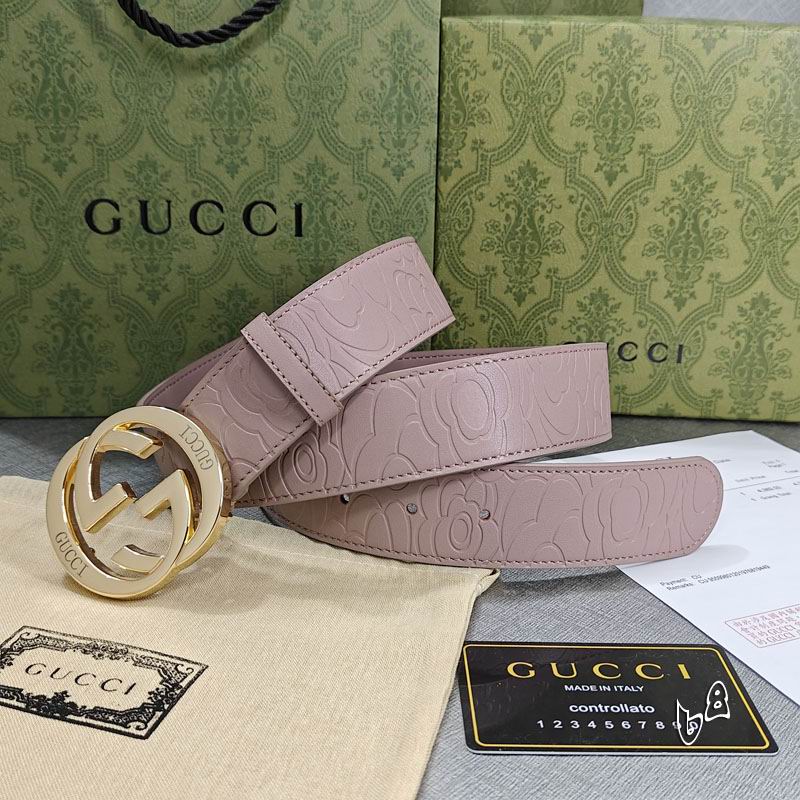 Gucci belt 38mmX90-125cm lb (53)