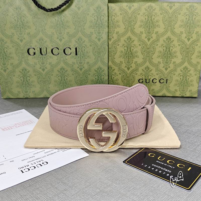 Gucci belt 38mmX90-125cm lb (54)