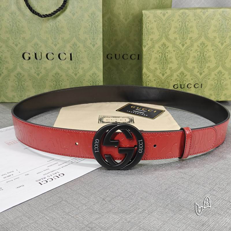 Gucci belt 38mmX90-125cm lb (58)