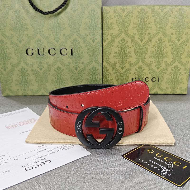 Gucci belt 38mmX90-125cm lb (60)