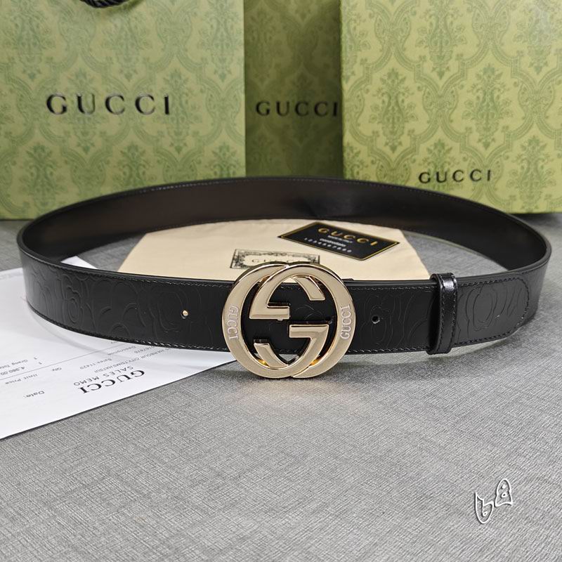 Gucci belt 38mmX90-125cm lb (61)