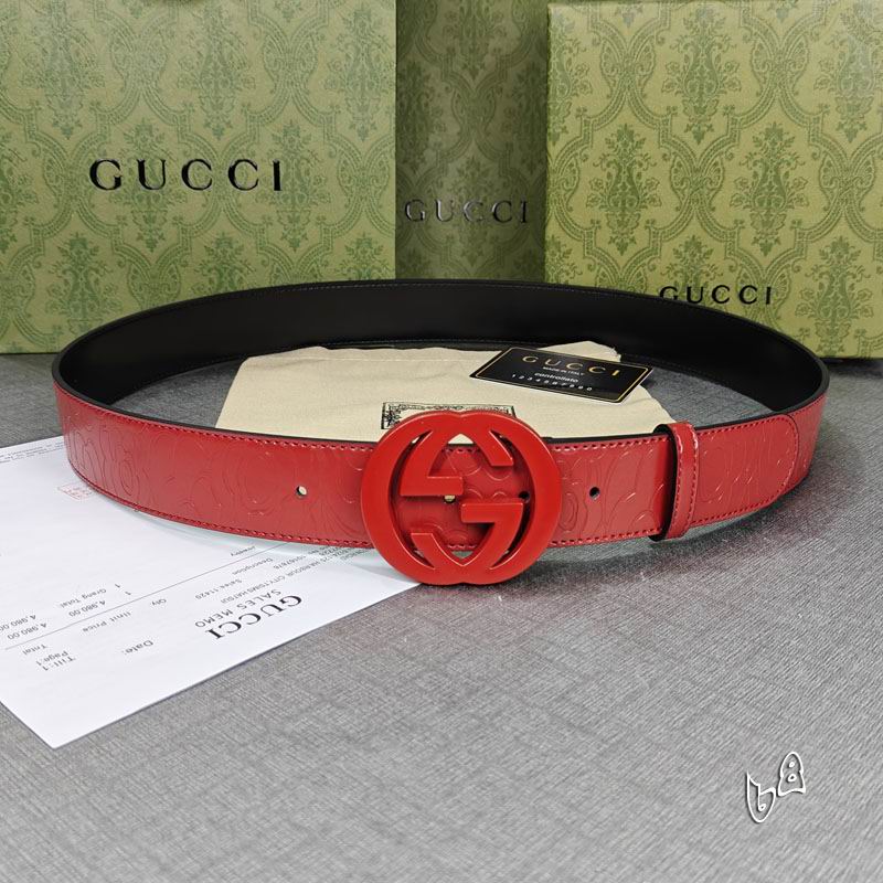 Gucci belt 38mmX90-125cm lb (7)