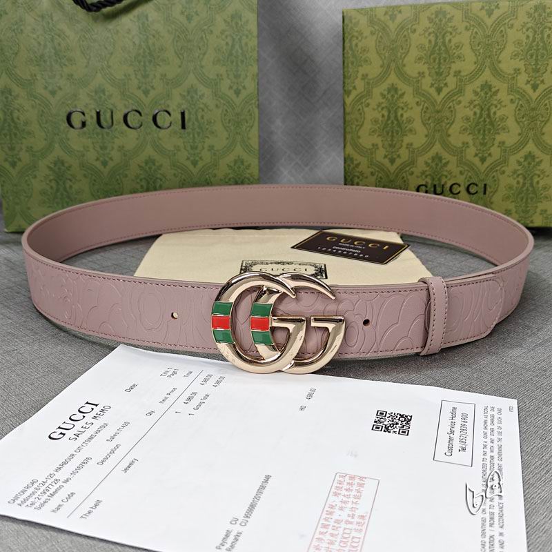 Gucci belt 38mmX90-125cm lb (7)