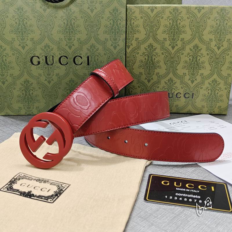 Gucci belt 38mmX90-125cm lb (8)