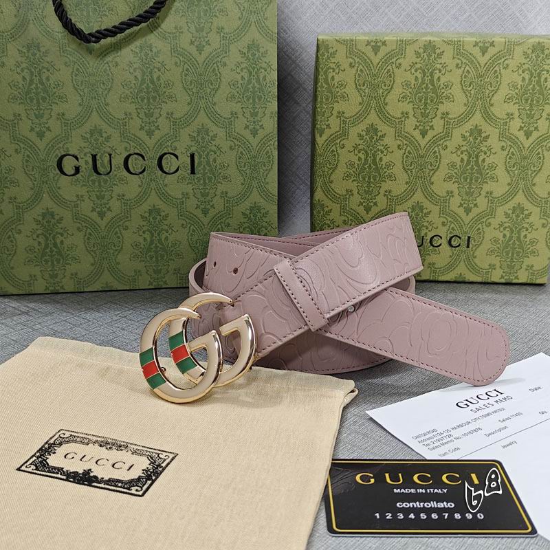 Gucci belt 38mmX90-125cm lb (8)