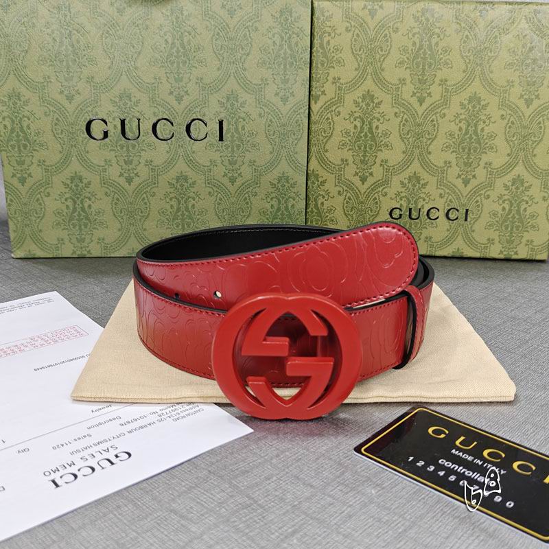 Gucci belt 38mmX90-125cm lb (9)