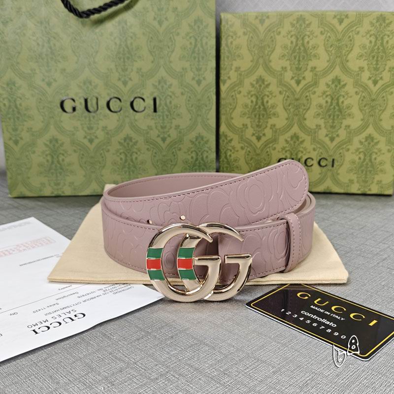 Gucci belt 38mmX90-125cm lb (9)
