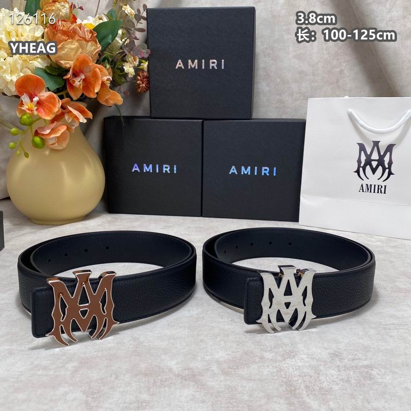 Amiri belt 38mmX100-125cm 8L (108)