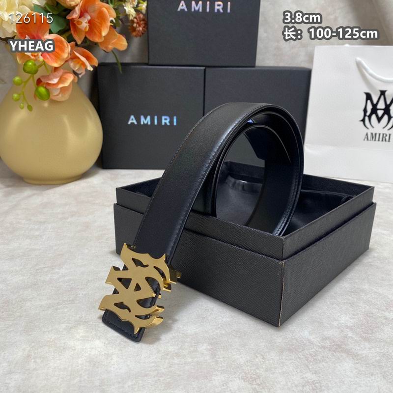 Amiri belt 38mmX100-125cm 8L (111)
