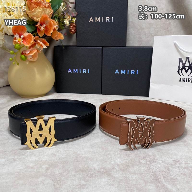 Amiri belt 38mmX100-125cm 8L (117)