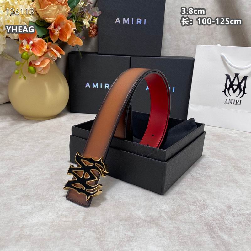 Amiri belt 38mmX100-125cm 8L (128)