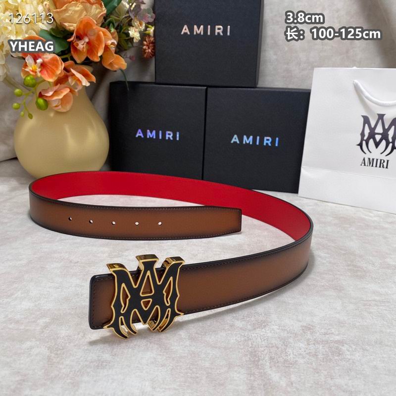Amiri belt 38mmX100-125cm 8L (129)