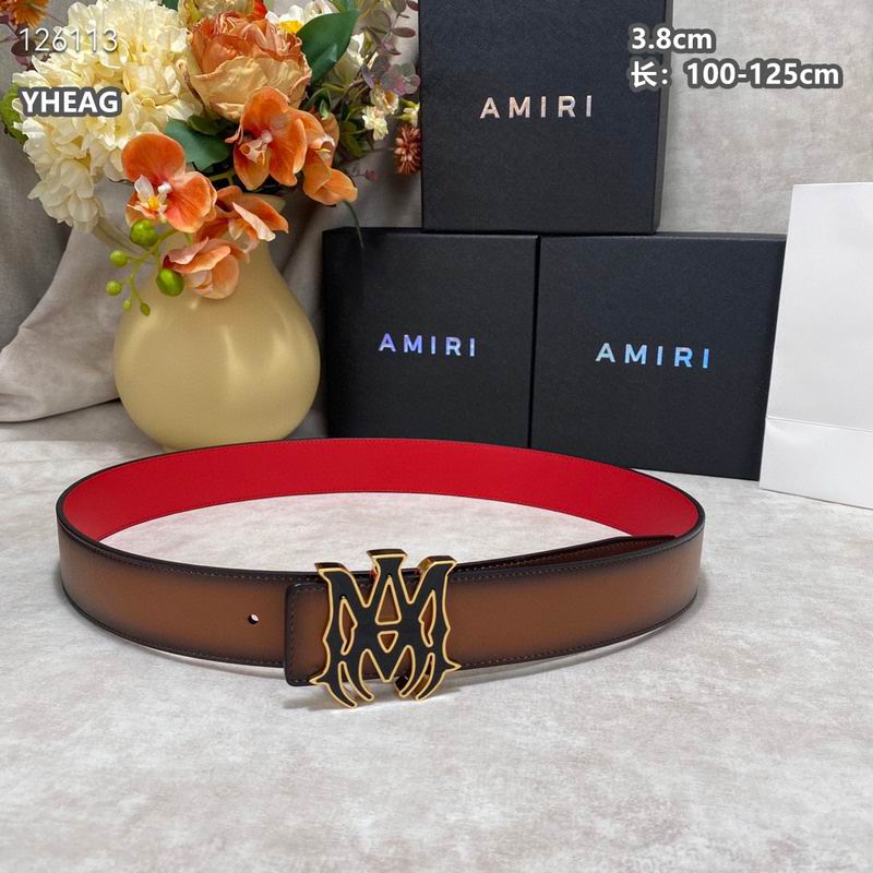Amiri belt 38mmX100-125cm 8L (130)