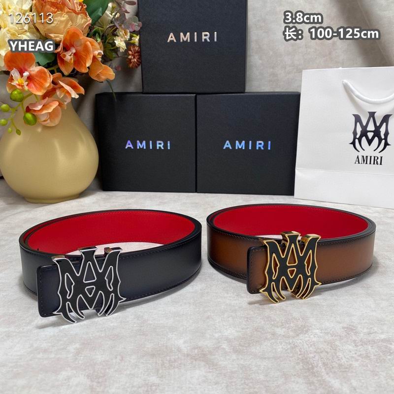 Amiri belt 38mmX100-125cm 8L (135)