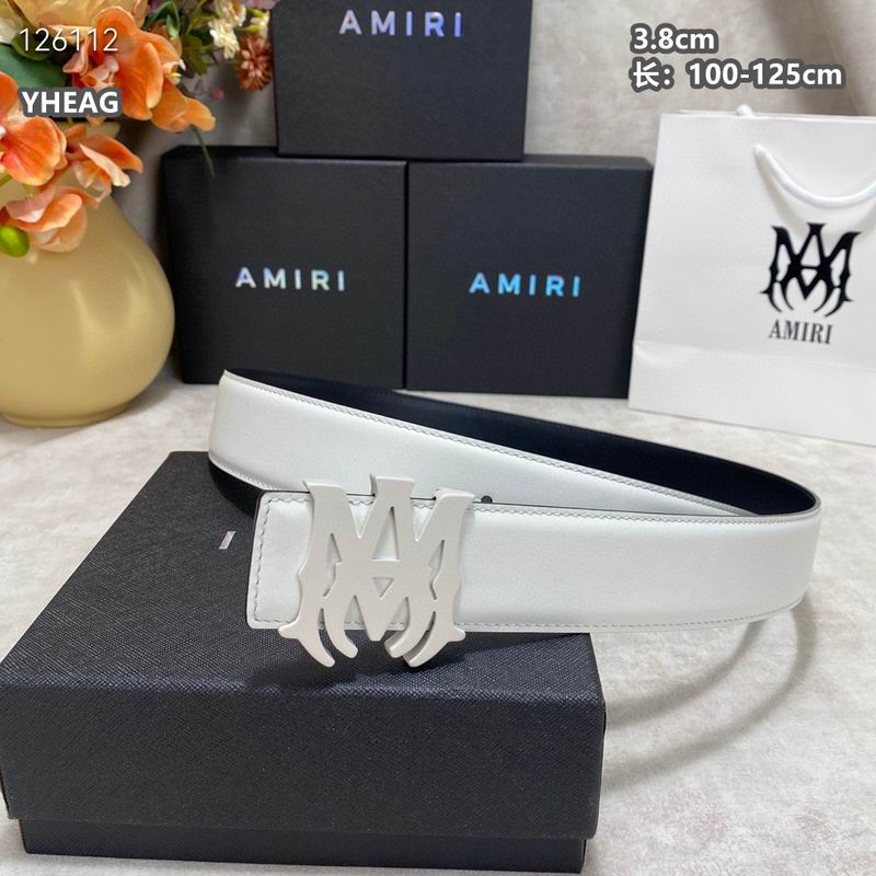 Amiri belt 38mmX100-125cm 8L (140)