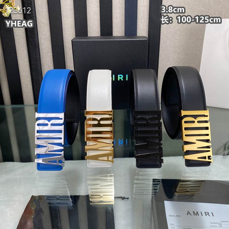 Amiri belt 38mmX100-125cm 8L (173)