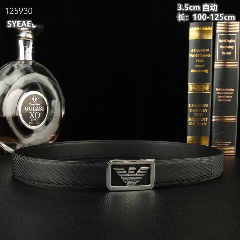 Armani belt 35mmX100-125cm 8L (1)