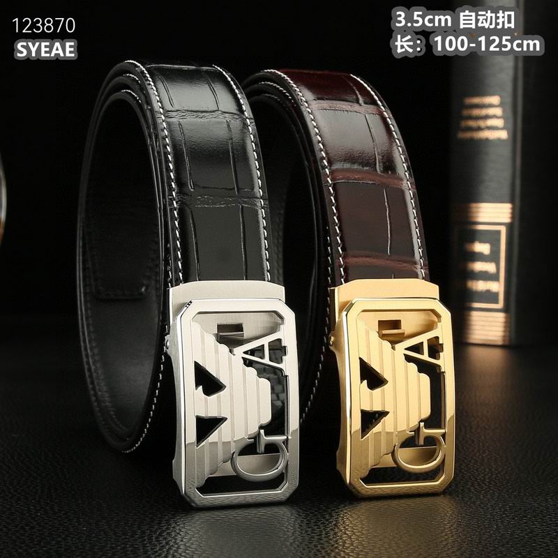 Armani belt 35mmX100-125cm 8L (110)