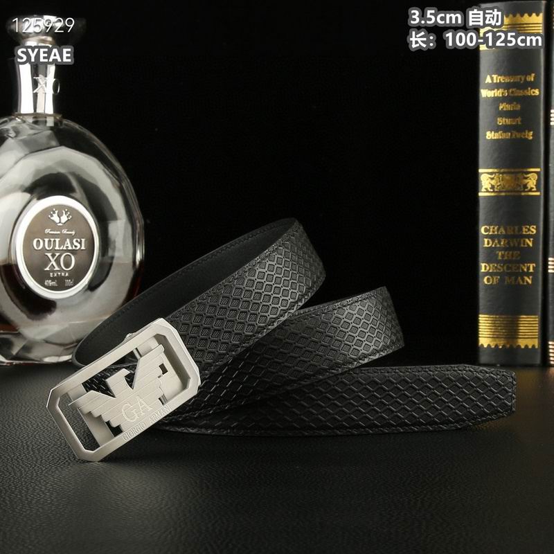 Armani belt 35mmX100-125cm 8L (13)