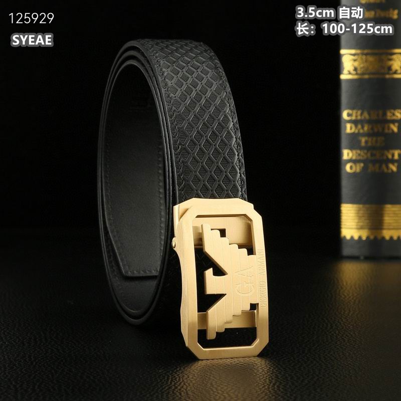 Armani belt 35mmX100-125cm 8L (17)