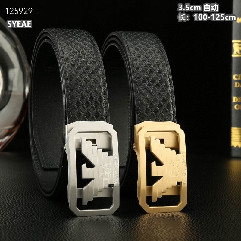 Armani belt 35mmX100-125cm 8L (18)