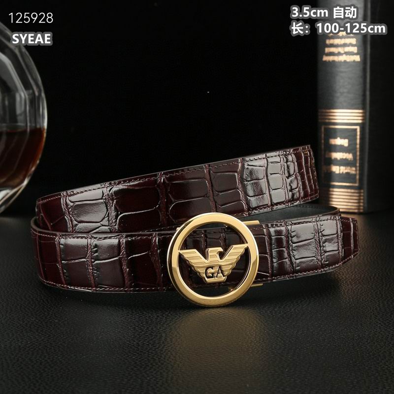 Armani belt 35mmX100-125cm 8L (20)