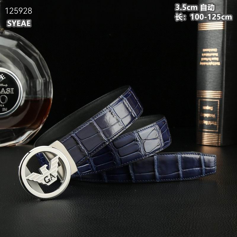 Armani belt 35mmX100-125cm 8L (22)