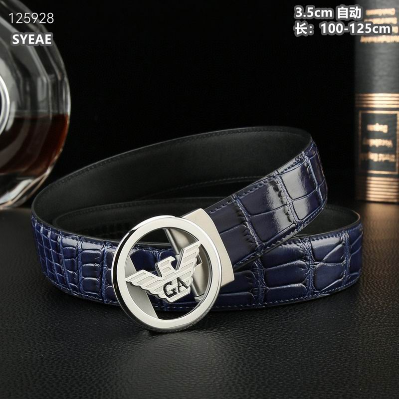 Armani belt 35mmX100-125cm 8L (23)