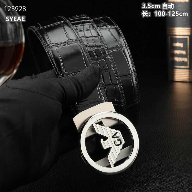 Armani belt 35mmX100-125cm 8L (25)