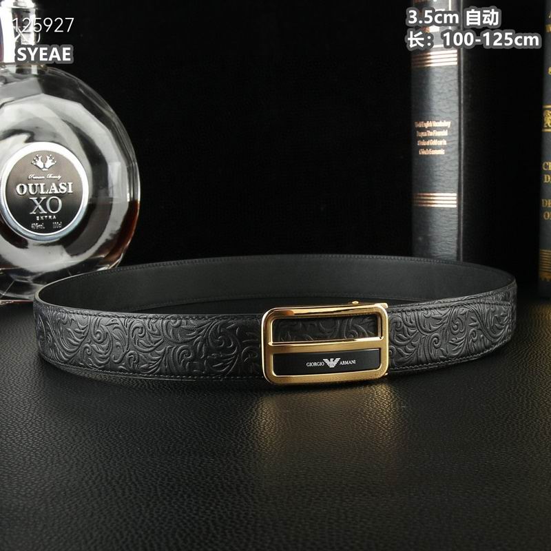 Armani belt 35mmX100-125cm 8L (28)
