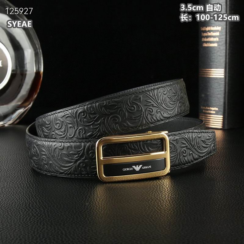 Armani belt 35mmX100-125cm 8L (29)