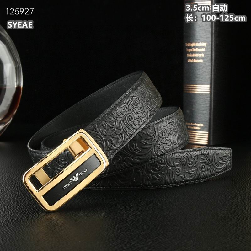 Armani belt 35mmX100-125cm 8L (31)