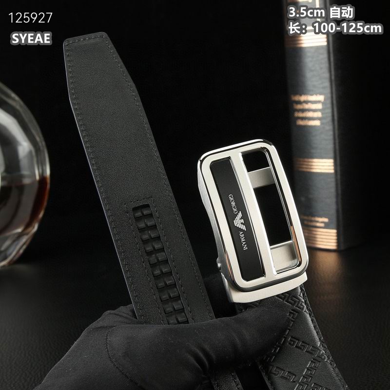 Armani belt 35mmX100-125cm 8L (32)