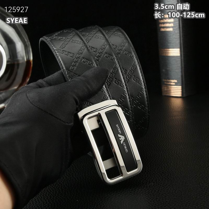 Armani belt 35mmX100-125cm 8L (33)