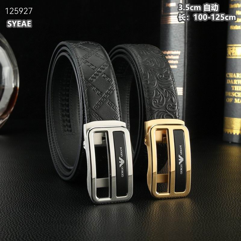 Armani belt 35mmX100-125cm 8L (36)