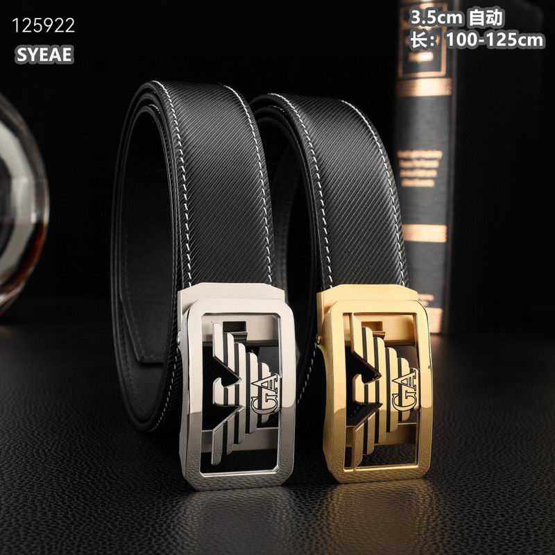 Armani belt 35mmX100-125cm 8L (45)