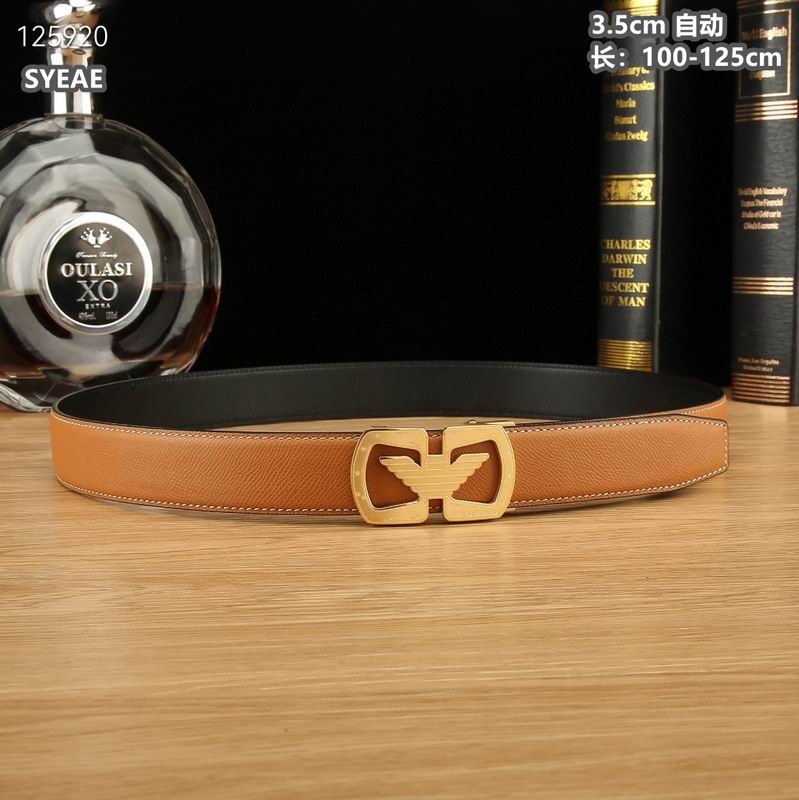 Armani belt 35mmX100-125cm 8L (46)