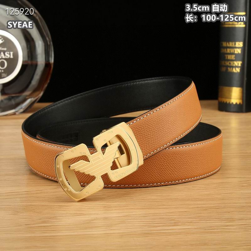 Armani belt 35mmX100-125cm 8L (48)