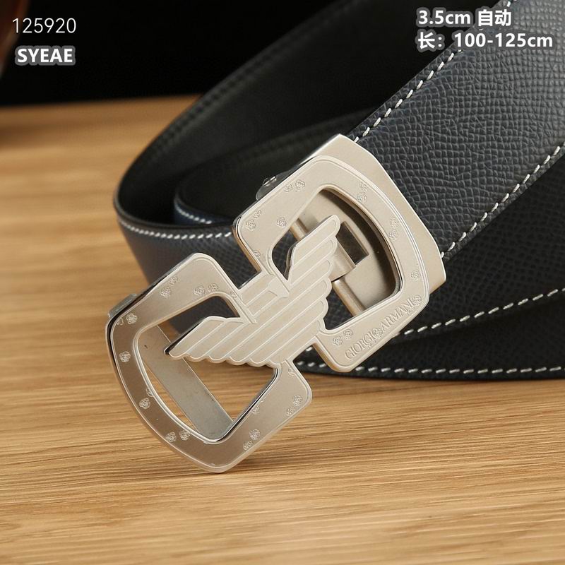 Armani belt 35mmX100-125cm 8L (49)